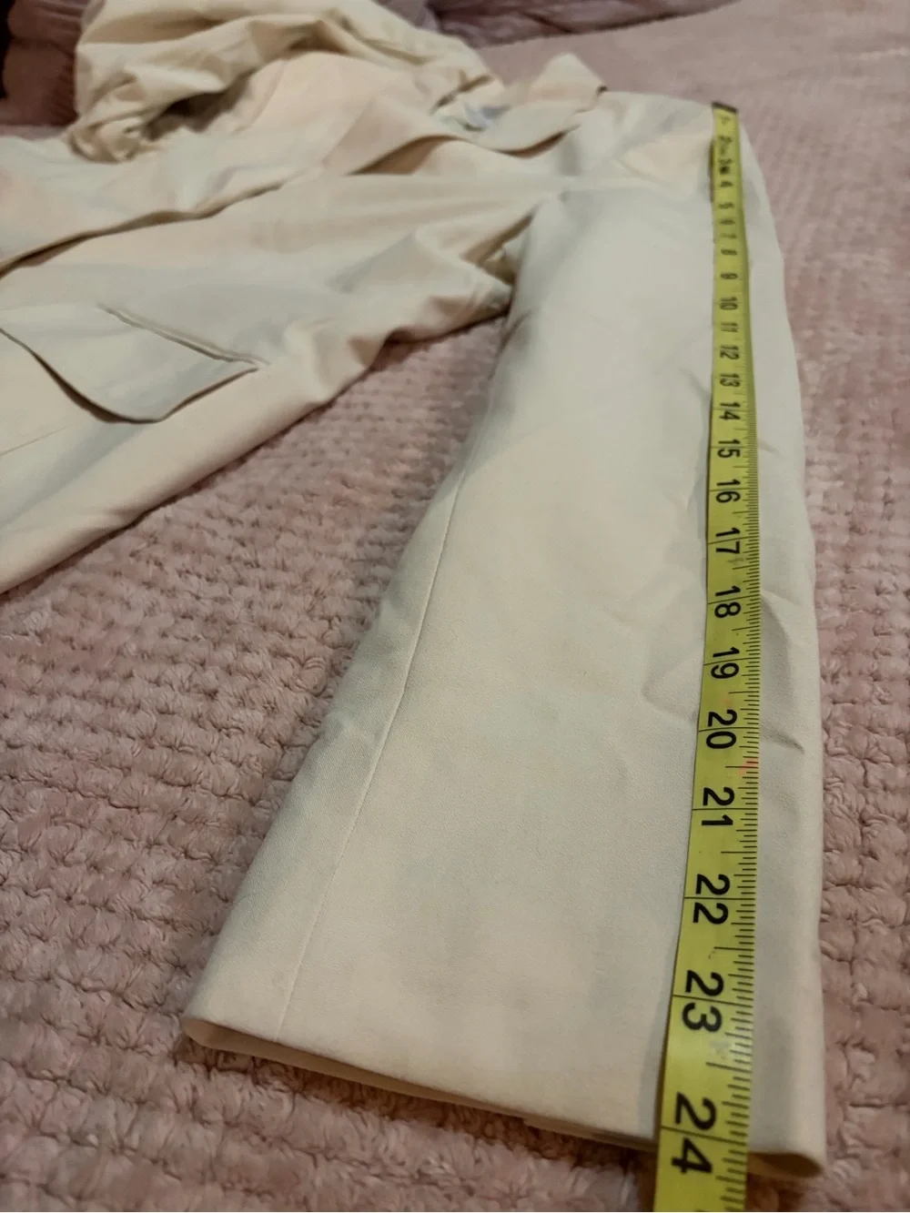 Worthington Cream Women's Tailored Blazer Jacket